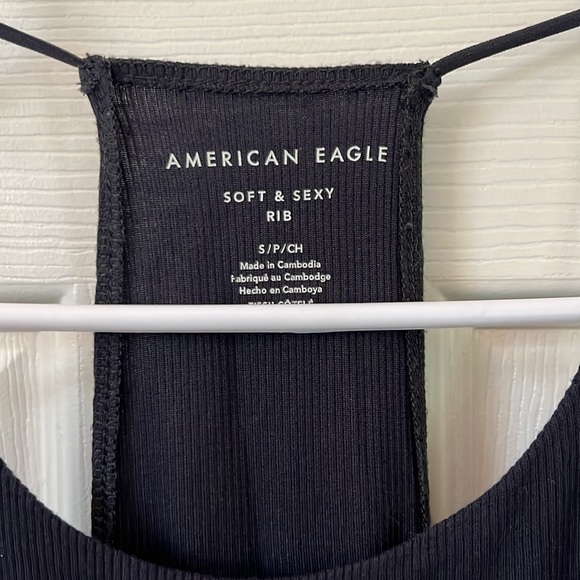 Navy Blue Racerback Tank - Picture 2 of 7